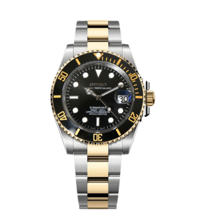 Seiko Mod Submariner Two Tone