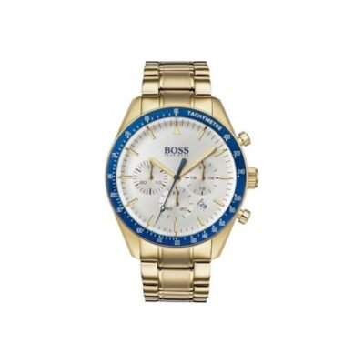 Hugo Boss Trophy Gold Stainless Steel 44mm Men's Watch (1513631)