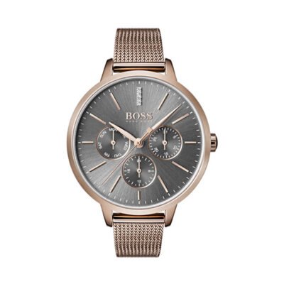 Hugo Boss Symphony Rose Gold Stainless Steel 34mm Ladies Watch (1502424)