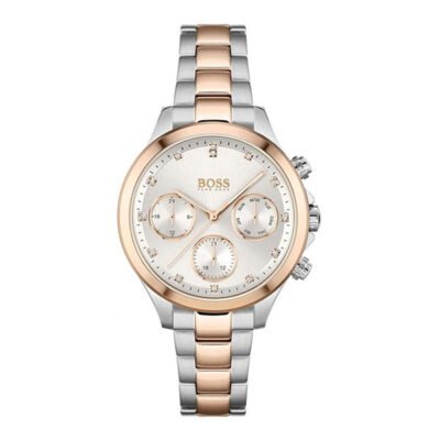 Hugo Boss Silver/Rose Gold 38mm Ladies Watch (1502564)