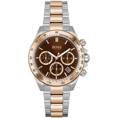 Hugo Boss Grandmaster Silver/Rose Gold Stainless Steel 38mm Ladies Watch (1502617)