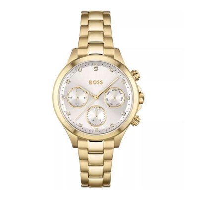 Hugo Boss Gold Stainless Steel 38mm Ladies Watch (1502628)