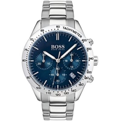 Hugo Boss Talent Silver Stainless Steel 44mm Men's Watch (1513582)