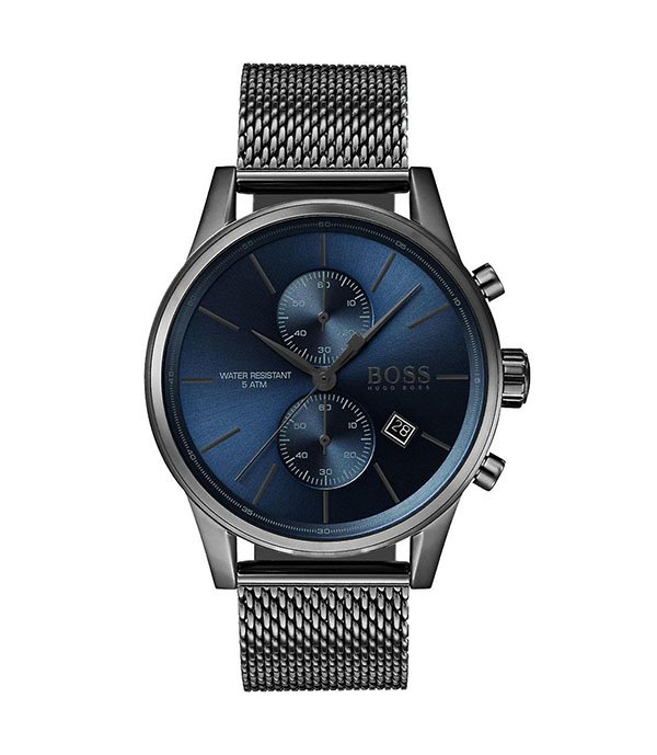 Hugo Boss Jet Blue Stainless Steel 44mm Men's Watch (1513677)