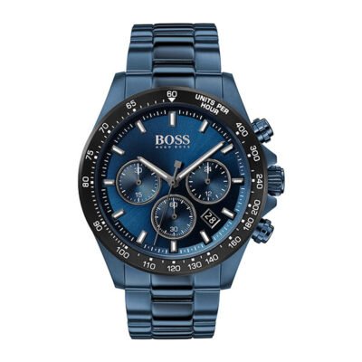 Hugo Boss Black Hero Sports Blue Stainless Steel 44mm Men's Watch (1513758)