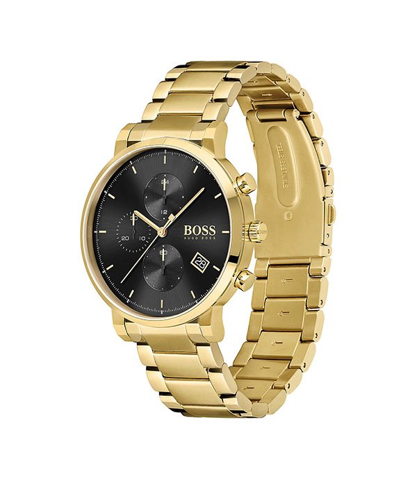 Hugo Boss Integrity Gold Stainless Steel 42mm Men's Watch (1513781) - Image 2