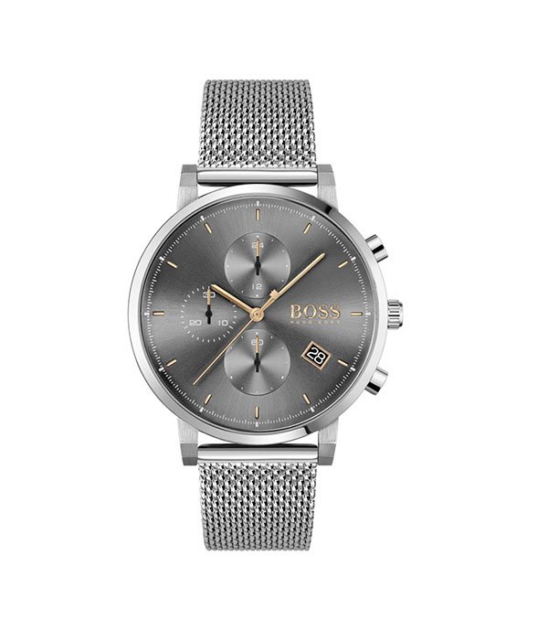 Hugo Boss Integrity Silver Stainless Steel 42mm Men's Watch (1513807)