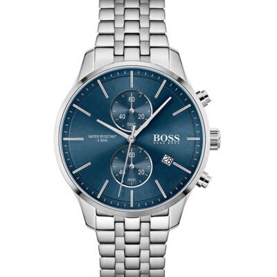 Hugo Boss Associate Silver Stainless Steel 42mm Men's Watch (1513839)
