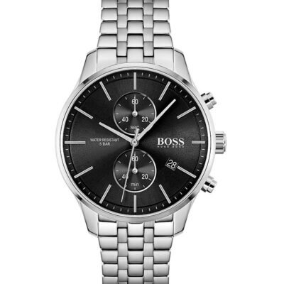 Hugo Boss Associate Silver Stainless Steel 42mm Men's Watch (1513869)