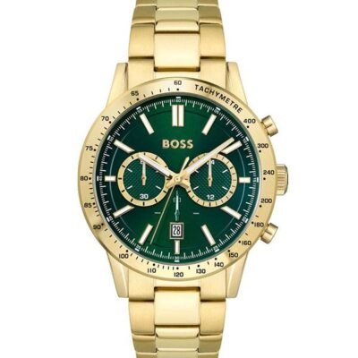 BOSS Allure Gold Stainless Steel 42mm Men's Watch (1513923)