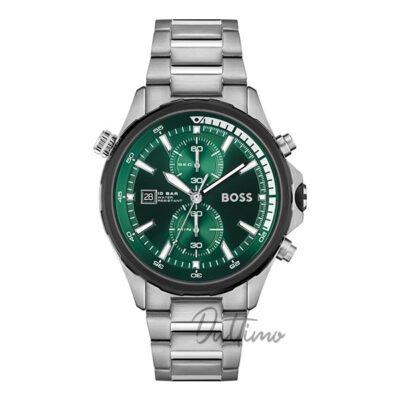 BOSS Globetrotter Globetrotter Silver Stainless Steel 44mm Men's Watch (1513930)