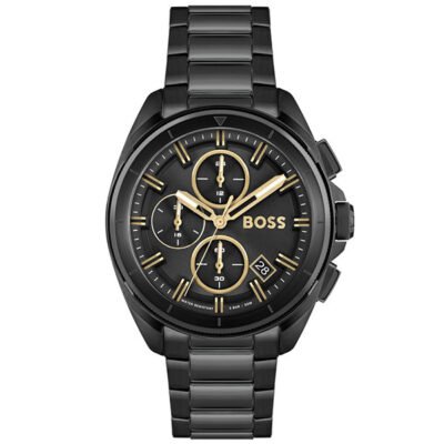 BOSS Volane Volane Black Stainless Steel 44mm Men's Watch (1513950)