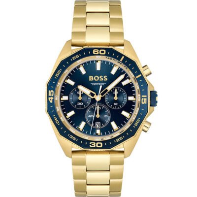BOSS Energy Energy Gold Stainless Steel 42mm Men's Watch (1513973)