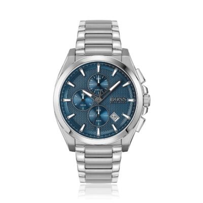 Hugo Boss Grandmaster Sport Lux Silver Stainless Steel 46mm Men's Watch (1513884)