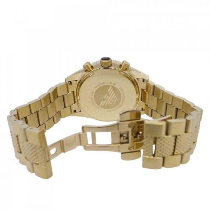 Emporio Armani Classic Gold Stainless Steel 43mm Men's Watch (AR5857) - Image 2