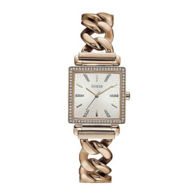 Guess Vanity Vanity Rose Gold Stainless Steel 28mm Ladies Watch (W1030L4)