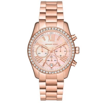 Michael Kors Lexington Rose Gold Stainless Steel 44mm Men's Watch (MK7242)