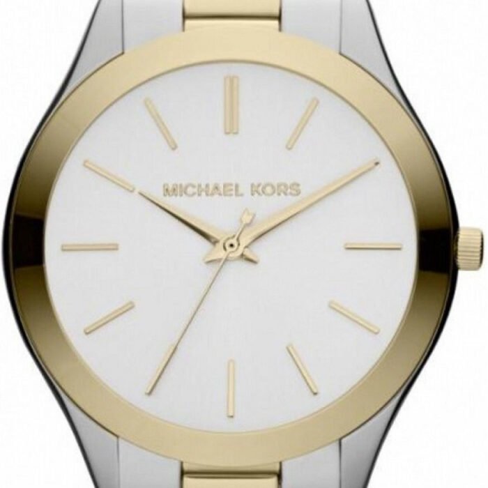 Michael Kors Runway Silver/Gold Stainless Steel 42mm Ladies Watch (MK3198) - Image 2