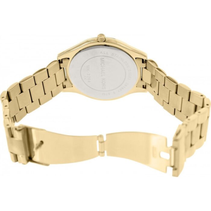 Michael Kors Runway Gold Stainless Steel 42mm Ladies Watch (MK3435) - Image 2
