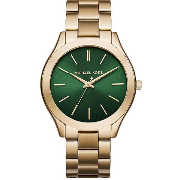 Michael Kors Runway Gold Stainless Steel 42mm Ladies Watch (MK3435)