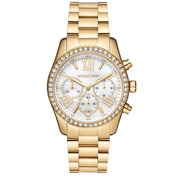 Michael Kors Lexington Gold Stainless Steel 38 mm Ladies Watch (MK7241)