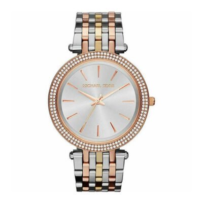 Michael Kors Darci Glitz Silver Stainless Steel 39mm Ladies Watch (MK3203)
