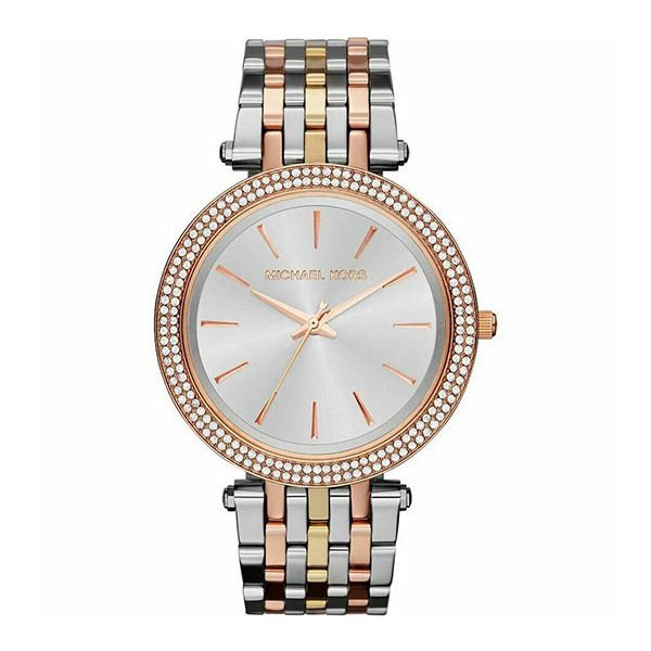 Michael Kors Darci Glitz Silver Stainless Steel 39mm Ladies Watch (MK3203)