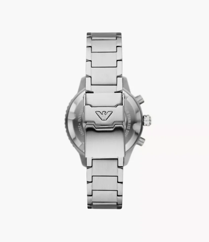 Emporio Armani Diver Silver Stainless Steel 45mm Men's Watch (AR11500) - Image 5