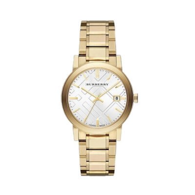 Burberry The The City Gold Stainless Steel 38mm Ladies Watch (BU9003)