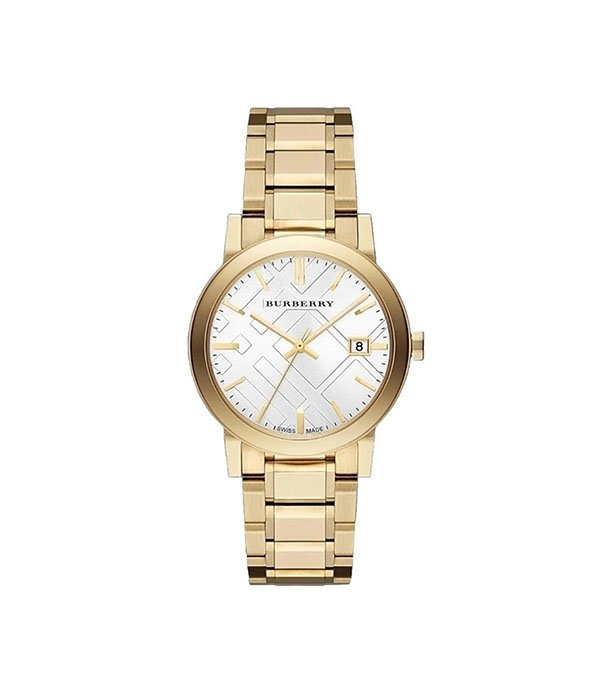 Burberry The The City Gold Stainless Steel 38mm Ladies Watch (BU9003)