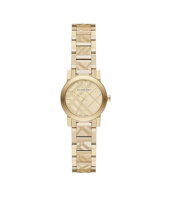 Burberry The The City Gold Stainless Steel 34mm Ladies Watch (BU9234)