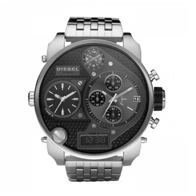 Diesel Mr.Daddy Mr.Daddy Silver Stainless Steel 57mm Men's Watch (DZ7221)
