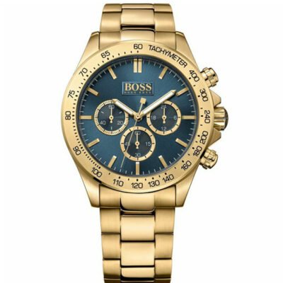 Hugo Boss Ikon Gold Stainless Steel 44mm Men's Watch (1513340)