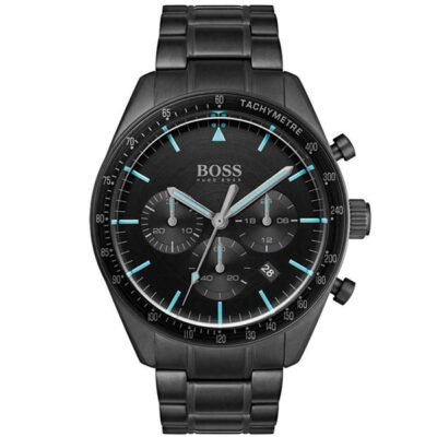 Hugo Boss Trophy Black Stainless Steel 44mm Men's Watch (1513675)