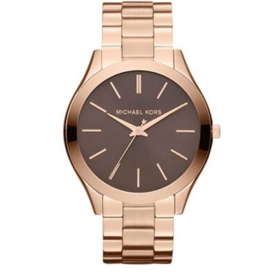 Michael Kors Runway Rose Gold Stainless Steal 42mm Ladies Watch (MK3181)