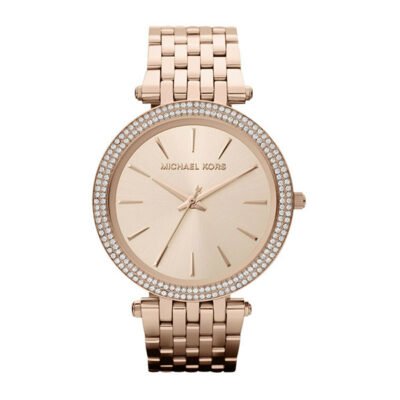 Michael Kors Darci Rose Gold Stainless Steel 39mm Ladies Watch (MK3192)