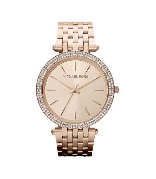Michael Kors Darci Rose Gold Stainless Steel 39mm Ladies Watch (MK3192)