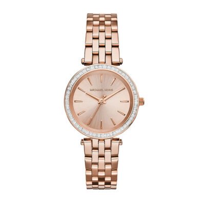 Michael Kors Darci Rose Gold Stainless Steel 39mm Ladies Watch (MK3366)