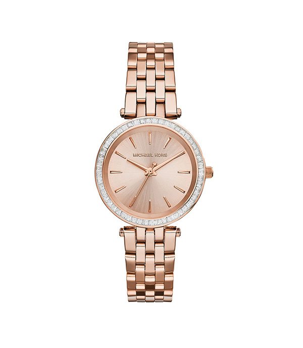 Michael Kors Darci Rose Gold Stainless Steel 39mm Ladies Watch (MK3366)