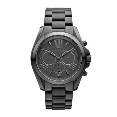 Michael Kors Bradshaw Black Stainless Steel 38mm Ladies Watch (MK5550)