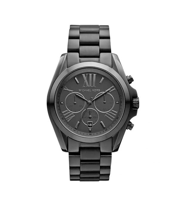 Michael Kors Bradshaw Black Stainless Steel 38mm Ladies Watch (MK5550)