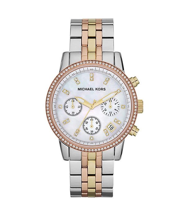 Michael Kors Ritz Multicolored Stainless Steel 38mm Ladies Watch (MK5650)