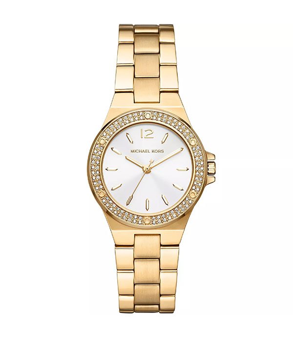 Michael Kors Lennox Gold Stainless Steel 38mm Ladies Watch (MK7278)