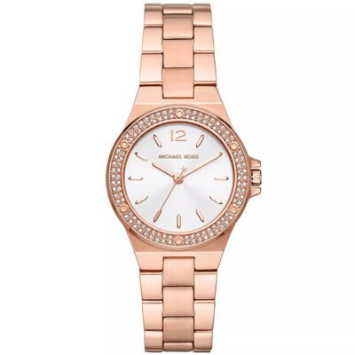 Michael Kors Lennox Rose Gold Stainless Steel 38mm Ladies Watch (MK7279)