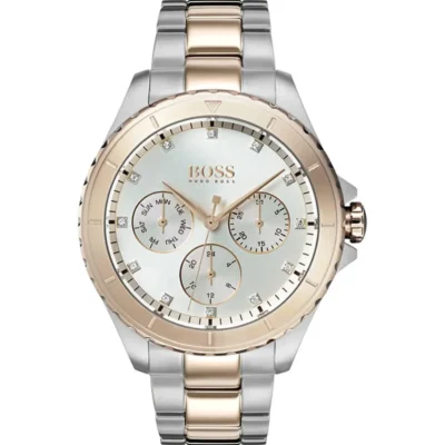 Hugo Boss Silver/Rose Gold 40mm Ladies Watch (1502446)