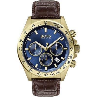 Hugo Boss Hero Brown Leather 42mm Men's Watch (1513756)